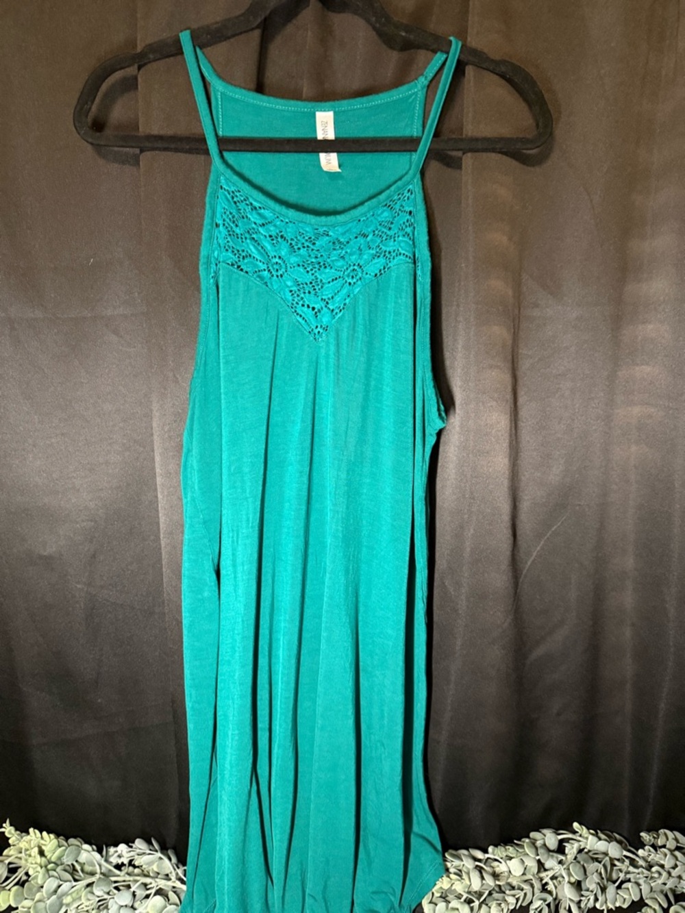 Green Large Zenana Premium Flowy short dress